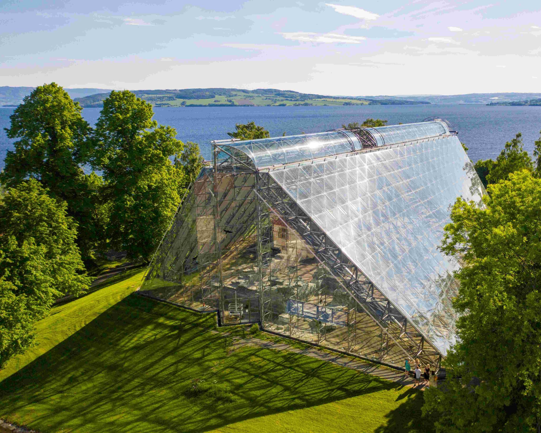 webdomkirkeodden Domkirkeodden Foto: Visit Mjøsa